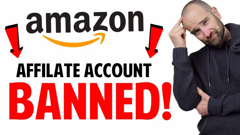 Amazon Affiliate Account Banned