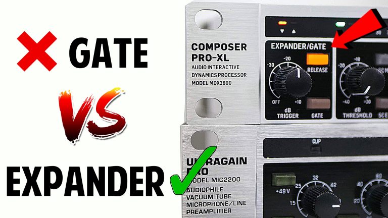 Noise Gate vs Expander