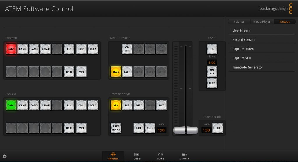 ATEM Mini Pro Computer Iterface