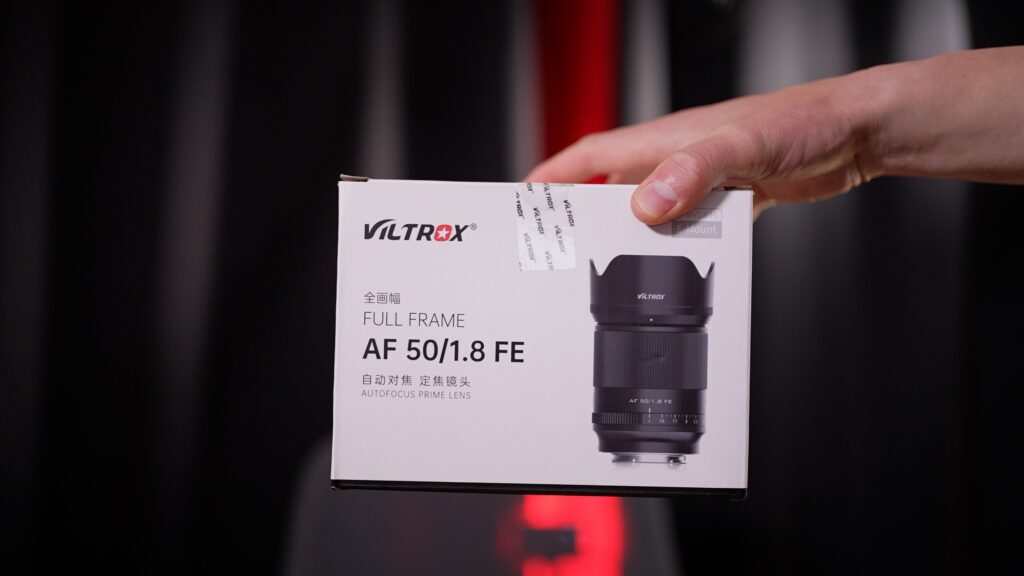 Viltrox 50mm f1.8 Box