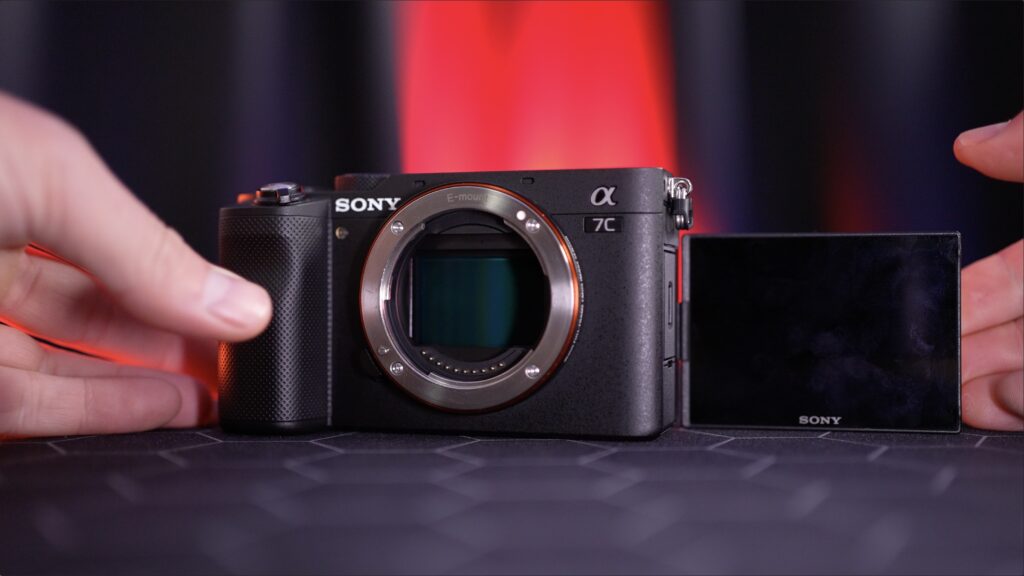 Sony A7C Flip-Out Screen