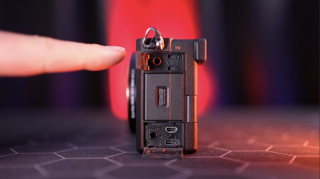 Sony A7C 3.5mm Audio Jack