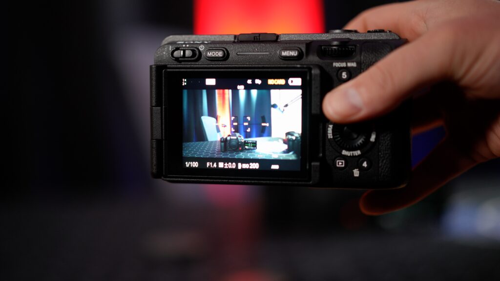 Sony FX30 LCD Screen