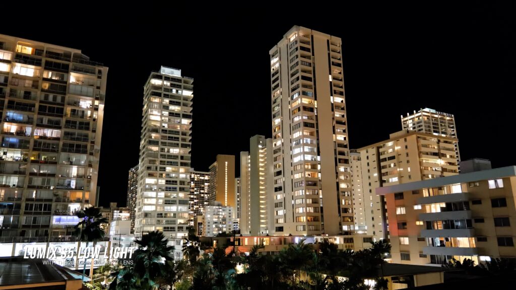 LUMIX S5 Low Light Performance with 20-60mm Kit Lens