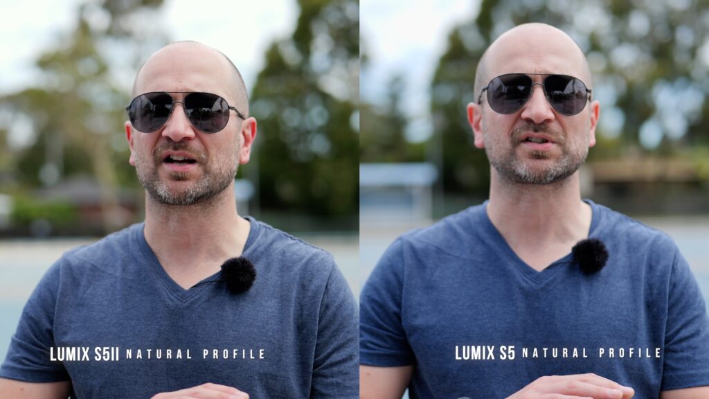 LUMIX S5 vs S5II Color Science
