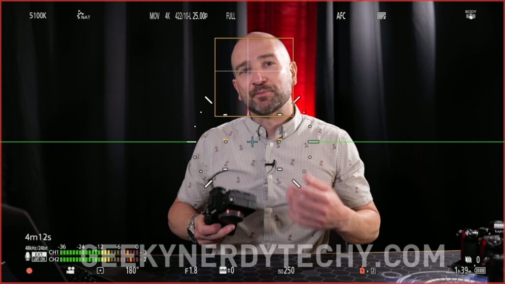 S5IIX Video Autofocus Tracking