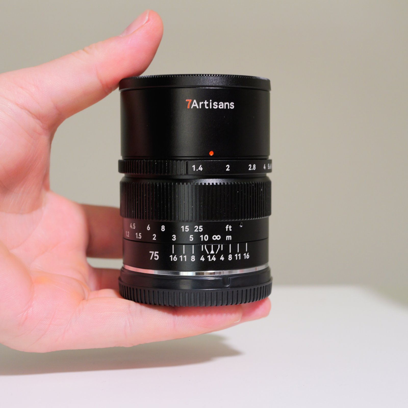 7Artisans 75mm F1.4 Manual Focus Prime Lens for L Mount