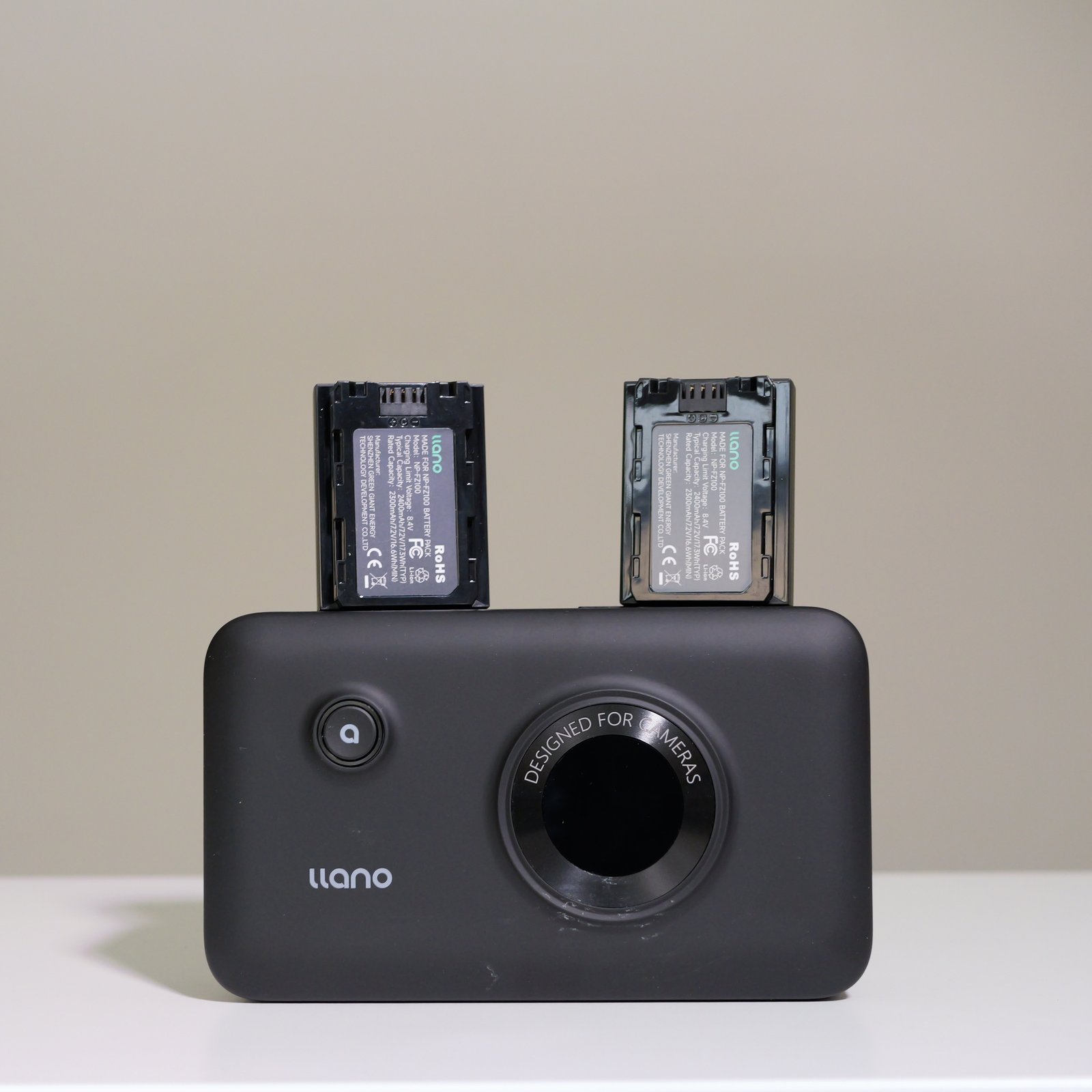 llano 2-in-1 NP-FZ100 Fast Camera Dual Battery Portable Charger for Sony - Image 6